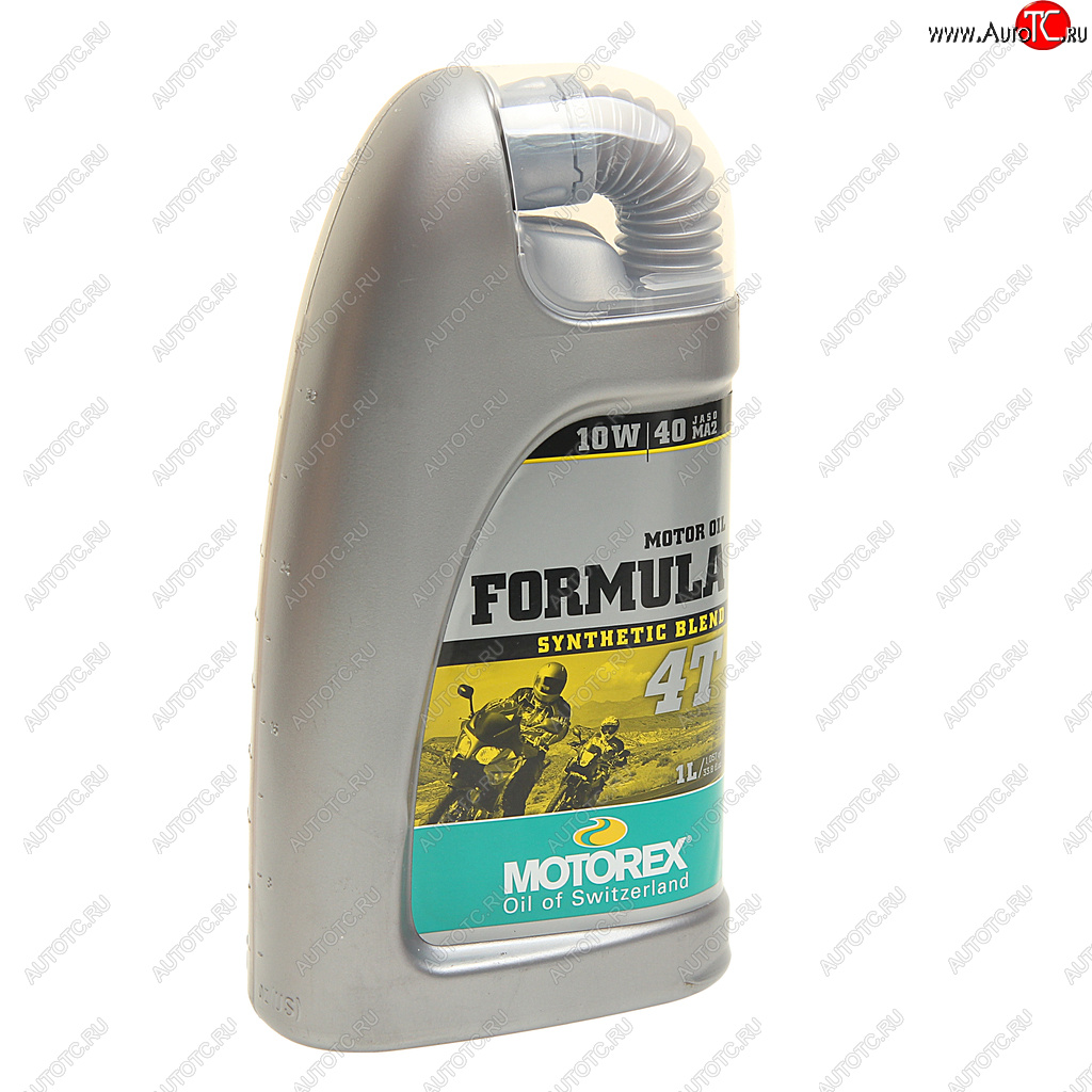 2 079 р. Масло моторное для 4-х тактных двигателей Formula 4T 10W40 синт.1л MOTOREX MOTOREX 301602 MOTOREX 301602  с доставкой в г. Воронеж
