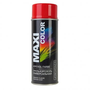 419 р. Краска красная аэрозоль 400мл MAXI COLOR MAXI COLOR 3020mx  с доставкой в г. Воронеж. Увеличить фотографию 1