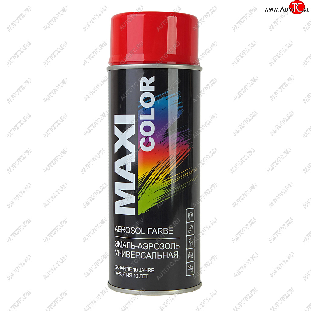 419 р. Краска красная аэрозоль 400мл MAXI COLOR MAXI COLOR 3020mx  с доставкой в г. Воронеж