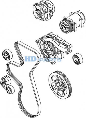 1 099 р. Ролик приводного ремня SCANIA 4 series натяжителя HD-PARTS HD-PARTS 302422  с доставкой в г. Воронеж. Увеличить фотографию 6