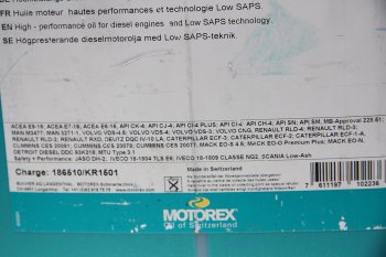 15 849 р. Масло моторное Focus QTM 10W40 E9/E7/E6 п/синт.25л MOTOREX MOTOREX 303231 MOTOREX 303231  с доставкой в г. Воронеж. Увеличить фотографию 2