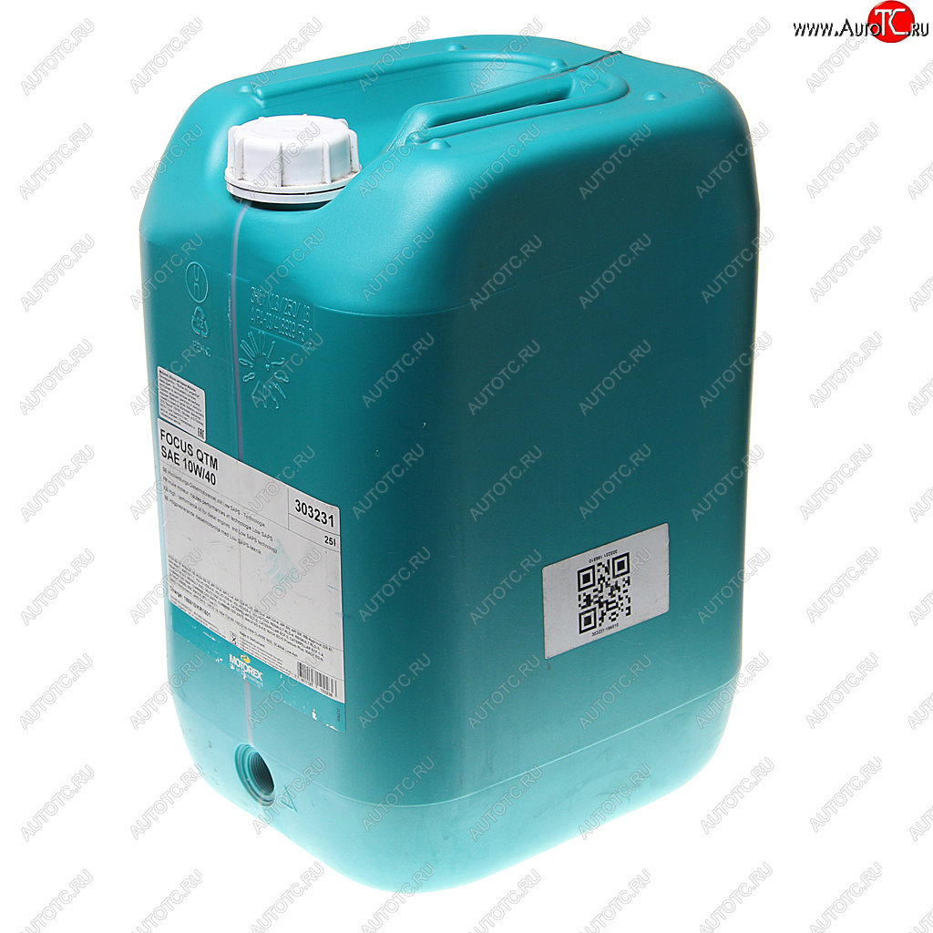15 849 р. Масло моторное Focus QTM 10W40 E9/E7/E6 п/синт.25л MOTOREX MOTOREX 303231 MOTOREX 303231  с доставкой в г. Воронеж