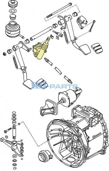 6 749 р. Цилиндр сцепления главный SCANIA P,R,T series HD-PARTS HD-PARTS 304010  с доставкой в г. Воронеж. Увеличить фотографию 5