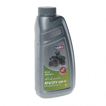 439 р. Масло моторное для 4-х тактных двигателей 4x4 QUADRO ATVUTV 4T 10W40 псинт.1л LUXE LUXE 30404  с доставкой в г. Воронеж. Увеличить фотографию 1