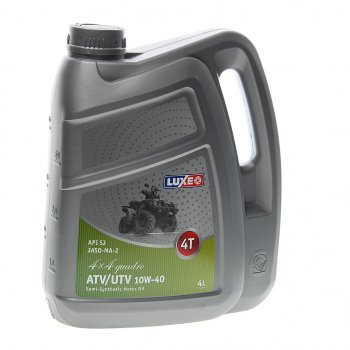 1 599 р. Масло моторное для 4-х тактных двигателей 4x4 QUADRO ATVUTV 4T 10W40 псинт.4л LUXE LUXE 30405  с доставкой в г. Воронеж. Увеличить фотографию 1
