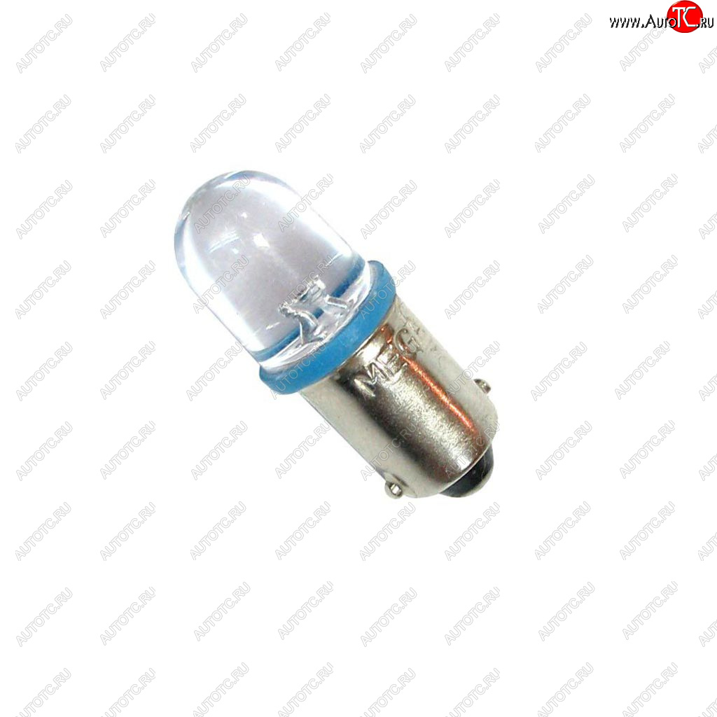 4 р. Лампа светодиодная 12V T4W BA9s Blue MEGAPOWER MEGAPOWER-AUTOMOTIVE 30406b  с доставкой в г. Воронеж