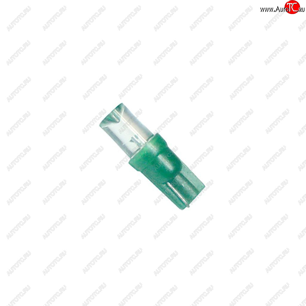 1 р. Лампа светодиодная 12V W1.2W Bax8.5d Cone Green MEGAPOWER MEGAPOWER-AUTOMOTIVE 30413g  с доставкой в г. Воронеж