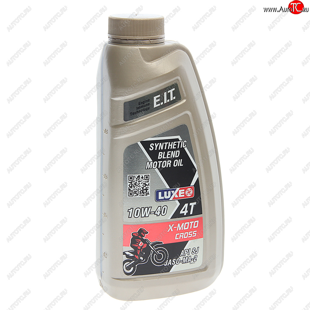 469 р. Масло моторное для 4-х тактных двигателей X-MOTO CROSS SJ 4T 10W40 псинт.1л LUXE LUXE 30421  с доставкой в г. Воронеж