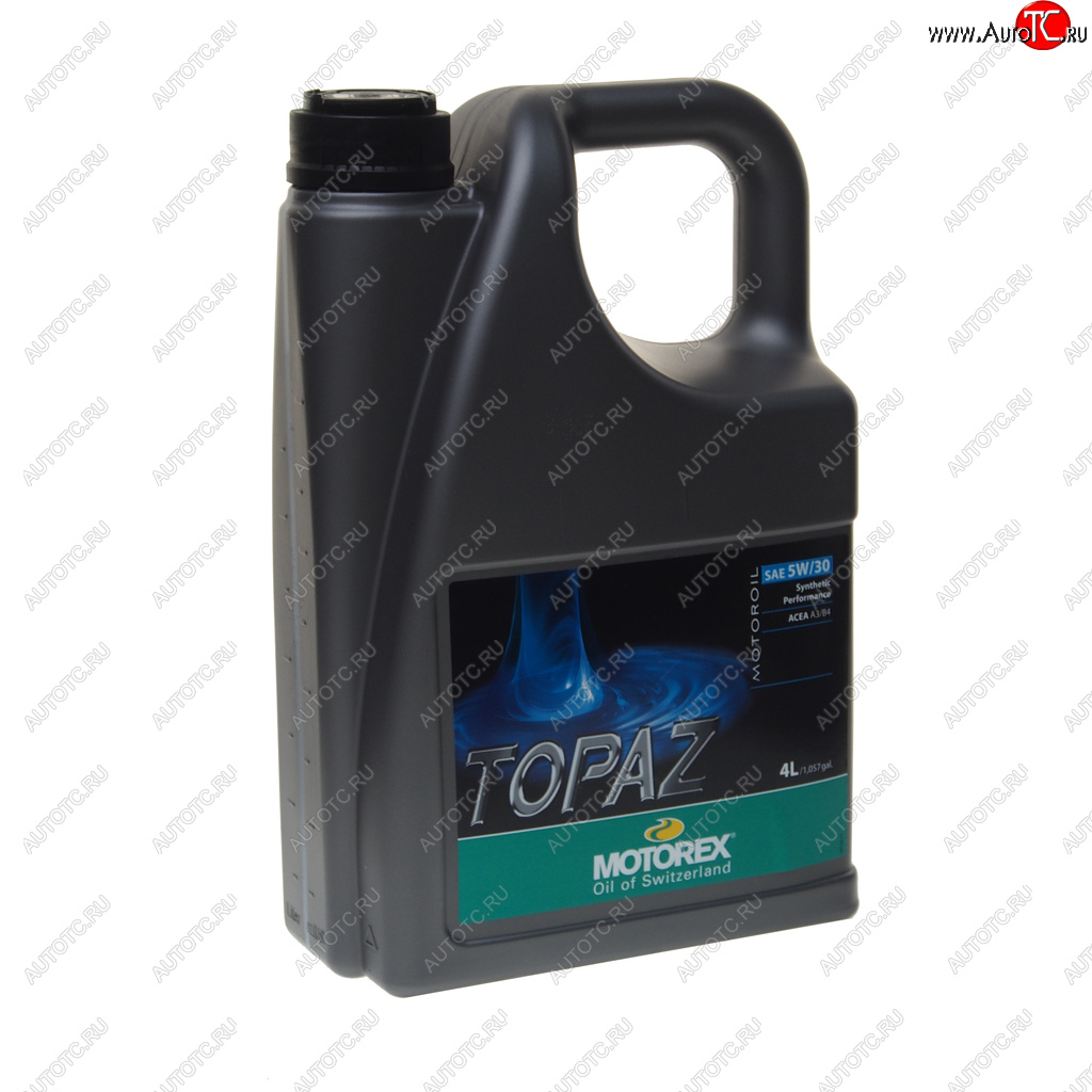6 299 р. Масло моторное Topaz 5W30 синт.4л MOTOREX MOTOREX 304759 MOTOREX 304759  с доставкой в г. Воронеж