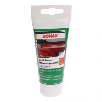 1 129 р. Полироль для фар удалитель царапин 75мл SONAX SONAX 305000  с доставкой в г. Воронеж. Увеличить фотографию 1