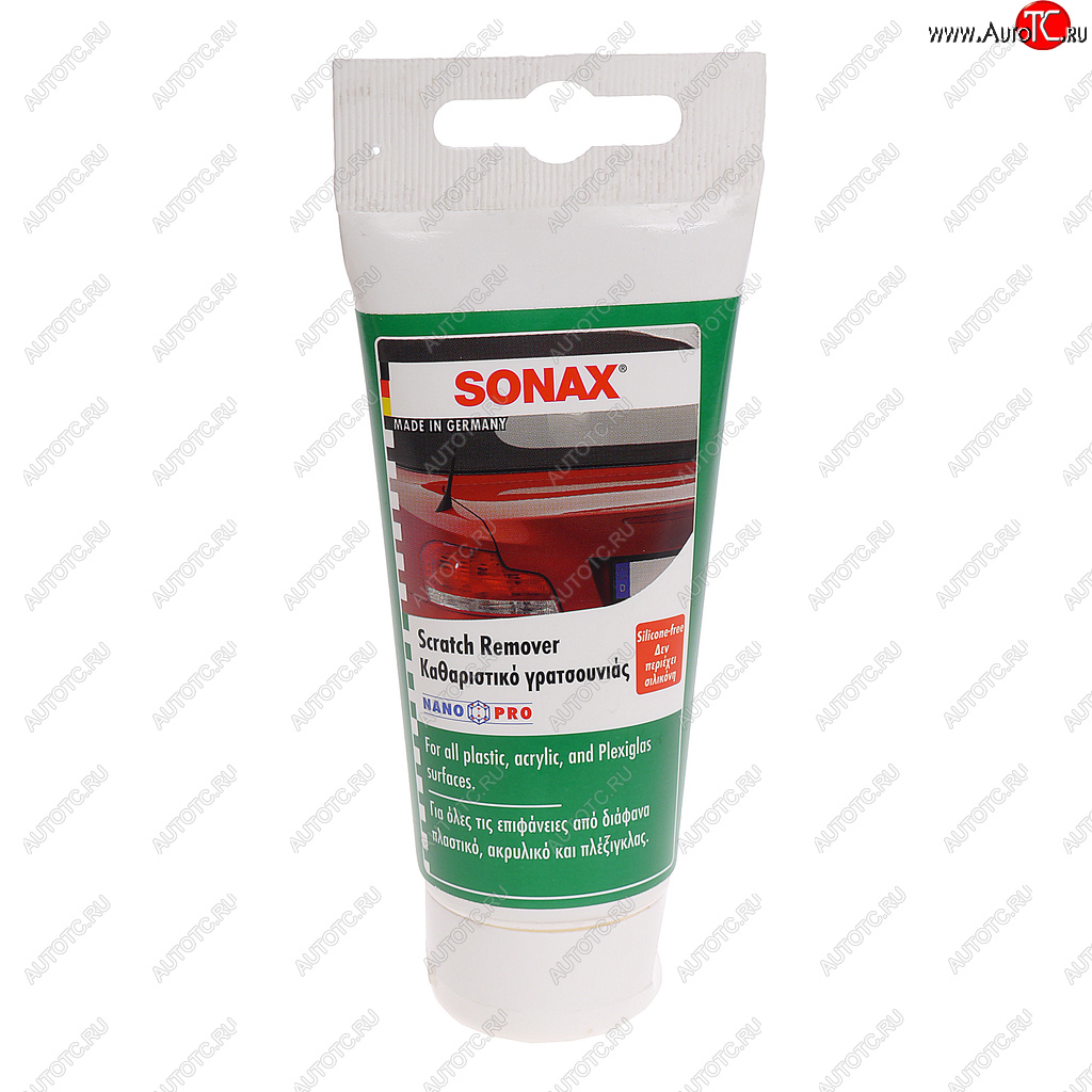 1 129 р. Полироль для фар удалитель царапин 75мл SONAX SONAX 305000  с доставкой в г. Воронеж