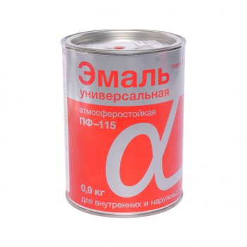 272 р. Краска красная 900г ПФ-115 АЛЬФА АЛЬФА 3051  с доставкой в г. Воронеж. Увеличить фотографию 1