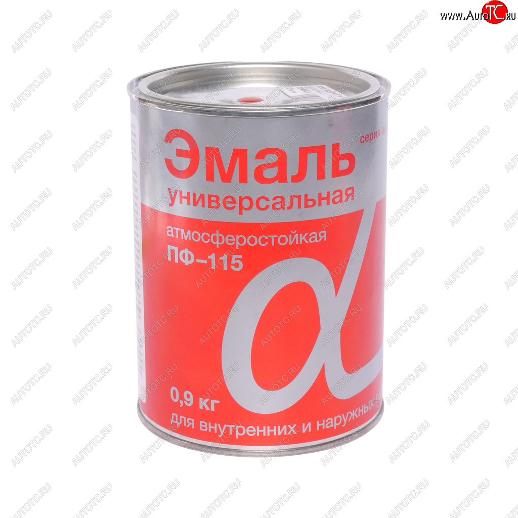 272 р. Краска красная 900г ПФ-115 АЛЬФА АЛЬФА 3051  с доставкой в г. Воронеж