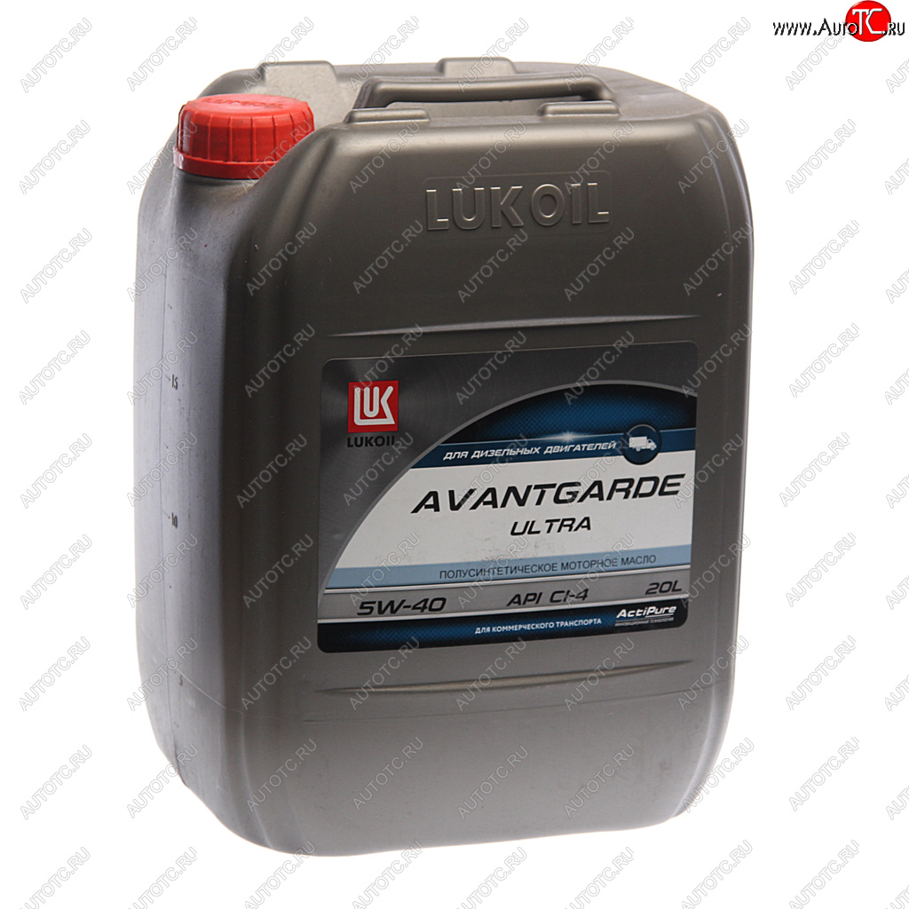 9 349 р. Масло дизельное АВАНГАРД Ультра CI-4SLE7 5W40 псинт.20л17.2кг ЛУКОЙЛ LUKOIL 3052069  с доставкой в г. Воронеж