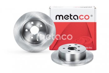 2 649 р. Диск тормозной VW Golf 5,6 AUDI A3 SKODA Octavia (1Z,5E),Yeti задний (1шт.) METACO METACO 3060-479  с доставкой в г. Воронеж. Увеличить фотографию 1