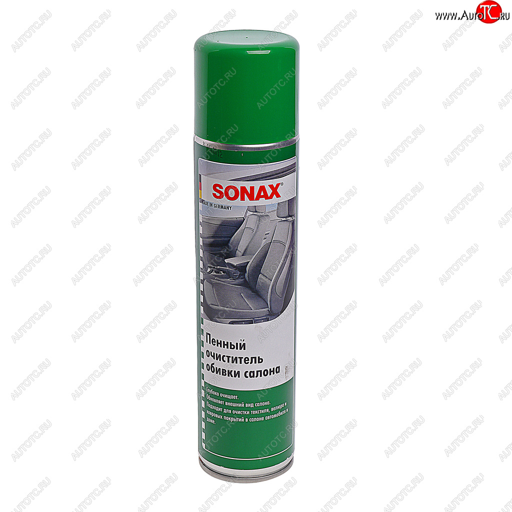 879 р. Очиститель обивки салона пенный 400мл SONAX SONAX 306200  с доставкой в г. Воронеж