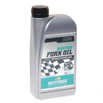 2 469 р. Масло для мотовилок и амортизаторов RACING FORK OIL 15W синт.1л MOTOREX MOTOREX 306412  с доставкой в г. Воронеж. Увеличить фотографию 1