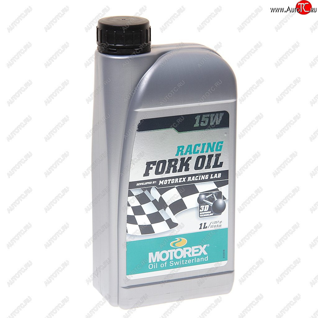 2 469 р. Масло для мотовилок и амортизаторов RACING FORK OIL 15W синт.1л MOTOREX MOTOREX 306412  с доставкой в г. Воронеж