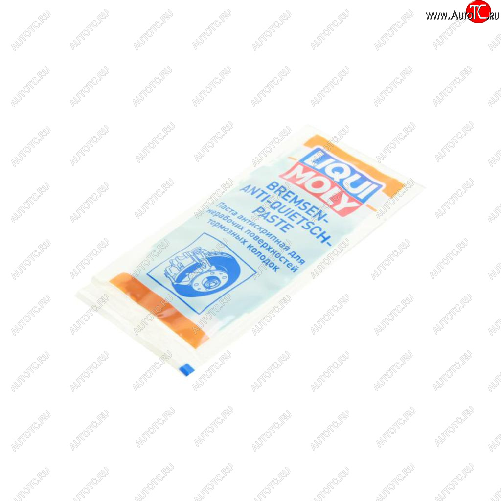 181 р. Смазка для тормозной системы АНТИСКРИП 10г LIQUI MOLY LIQUI MOLY 3078  с доставкой в г. Воронеж