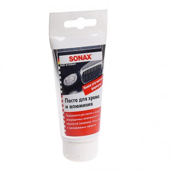 389 р. Очиститель хромированных частей кузова 75мл SONAX SONAX 308000  с доставкой в г. Воронеж. Увеличить фотографию 1