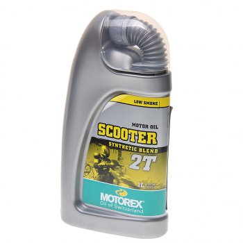 2 099 р. Масло моторное для 2-х тактных двигателей SCOOTER 2T псинт.1л MOTOREX MOTOREX 308263  с доставкой в г. Воронеж. Увеличить фотографию 1