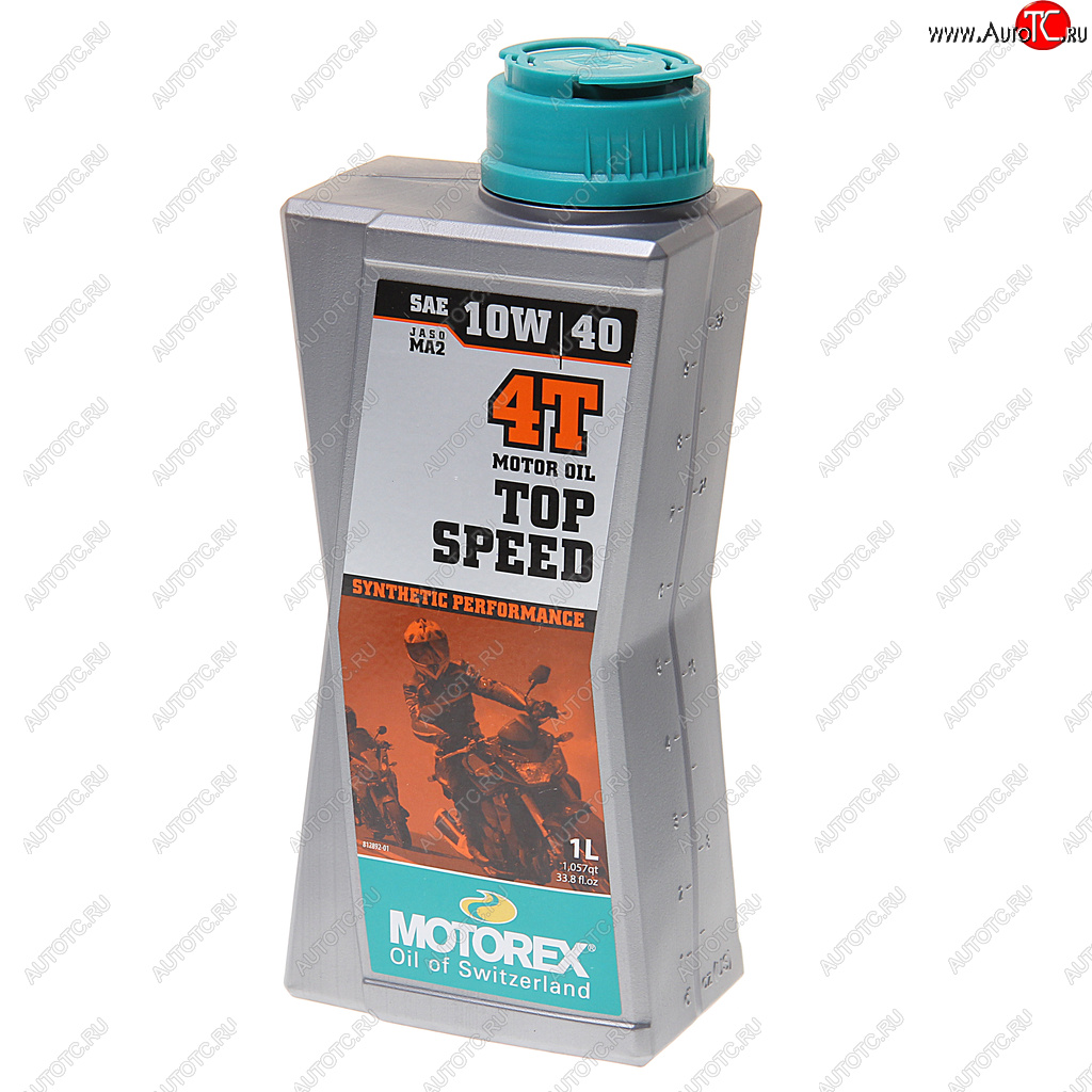 2 189 р. Масло моторное для 4-х тактных двигателей TOP SPEED 4T 10W40 синт.1л MOTOREX MOTOREX 308271  с доставкой в г. Воронеж