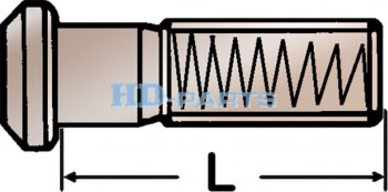 212 р. Гайка колеса SCANIA P,G,R,T (M22х78-11BSFh-30ключ 33мм) юбка подвижная HD-PARTS HD-PARTS 309200  с доставкой в г. Воронеж. Увеличить фотографию 4