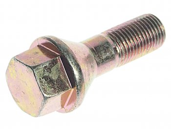 Болт колеса М12х1.25х28 ГАЗ-3110 конус под ключ 17мм NO NAME 3110-3101040 не использовать