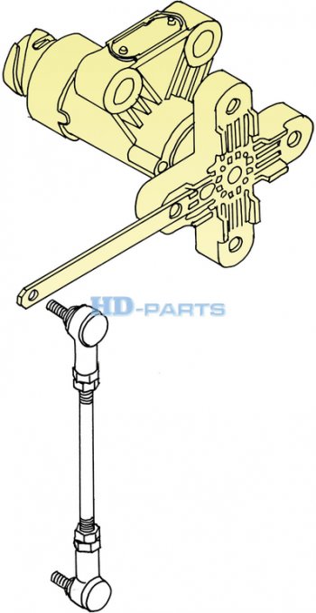 3 499 р. Датчик КАМАЗ-5490 MAN TGA,TGS MERCEDES Actros,Atego уровня пневмоподвески (ECAS) HD-PARTS HD-PARTS 312072  с доставкой в г. Воронеж. Увеличить фотографию 4