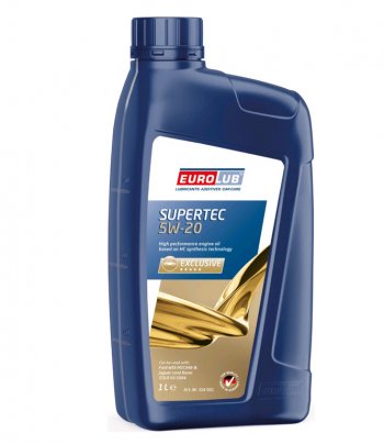 1 679 р. Масло моторное SUPERTEC SN 5W20 синт.1л EUROLUB EUROLUB 314001  с доставкой в г. Воронеж. Увеличить фотографию 1