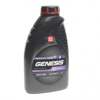 699 р. Масло моторное GENESIS UNIVERSAL 5W40 псинт.1л ЛУКОЙЛ LUKOIL 3148630  с доставкой в г. Воронеж. Увеличить фотографию 1