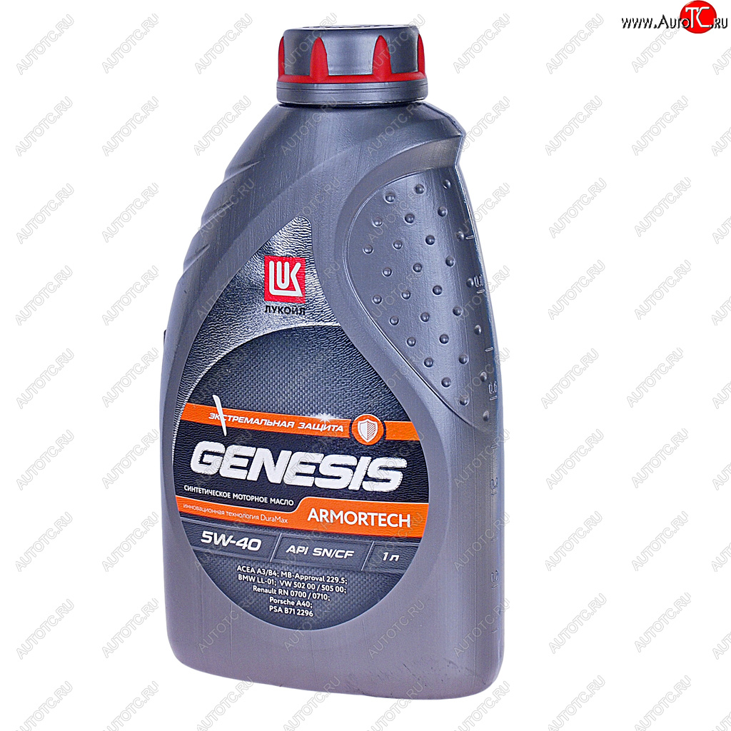 989 р. Масло моторное GENESIS ARMORTECH A3B4 MB BMW VW 5W40 синт.1л ЛУКОЙЛ LUKOIL 3148670  с доставкой в г. Воронеж
