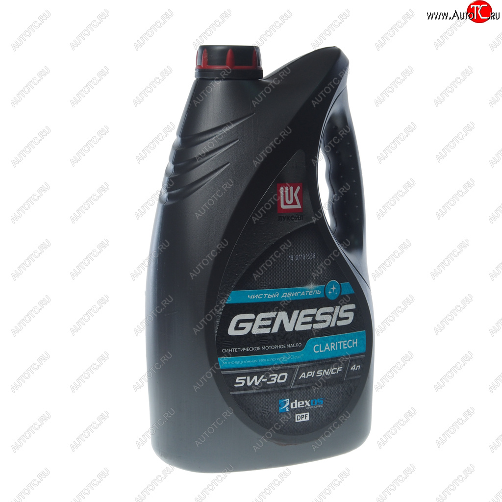 2 869 р. Масло дизельное GENESIS ARMORTECH DIESEL С2С3SNCF 5W30 синт.4л ЛУКОЙЛ LUKOIL 3149855  с доставкой в г. Воронеж