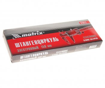 1 999 р. Штангенциркуль 150мм 0.01мм цифровой MATRIX MATRIX 31611  с доставкой в г. Воронеж. Увеличить фотографию 3