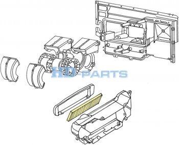 1 349 р. Фильтр воздушный салона SCANIA 4 series P,G,R,T HD-PARTS HD-PARTS 318914  с доставкой в г. Воронеж. Увеличить фотографию 5