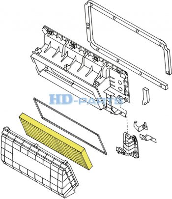 1 749 р. Фильтр воздушный салона SCANIA L,P,G,R,S series HD-PARTS HD-PARTS 318915  с доставкой в г. Воронеж. Увеличить фотографию 6