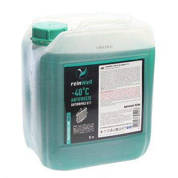 1 149 р. Антифриз зеленый -40C 5л G11 REINWELL REINWELL 3206  с доставкой в г. Воронеж. Увеличить фотографию 1
