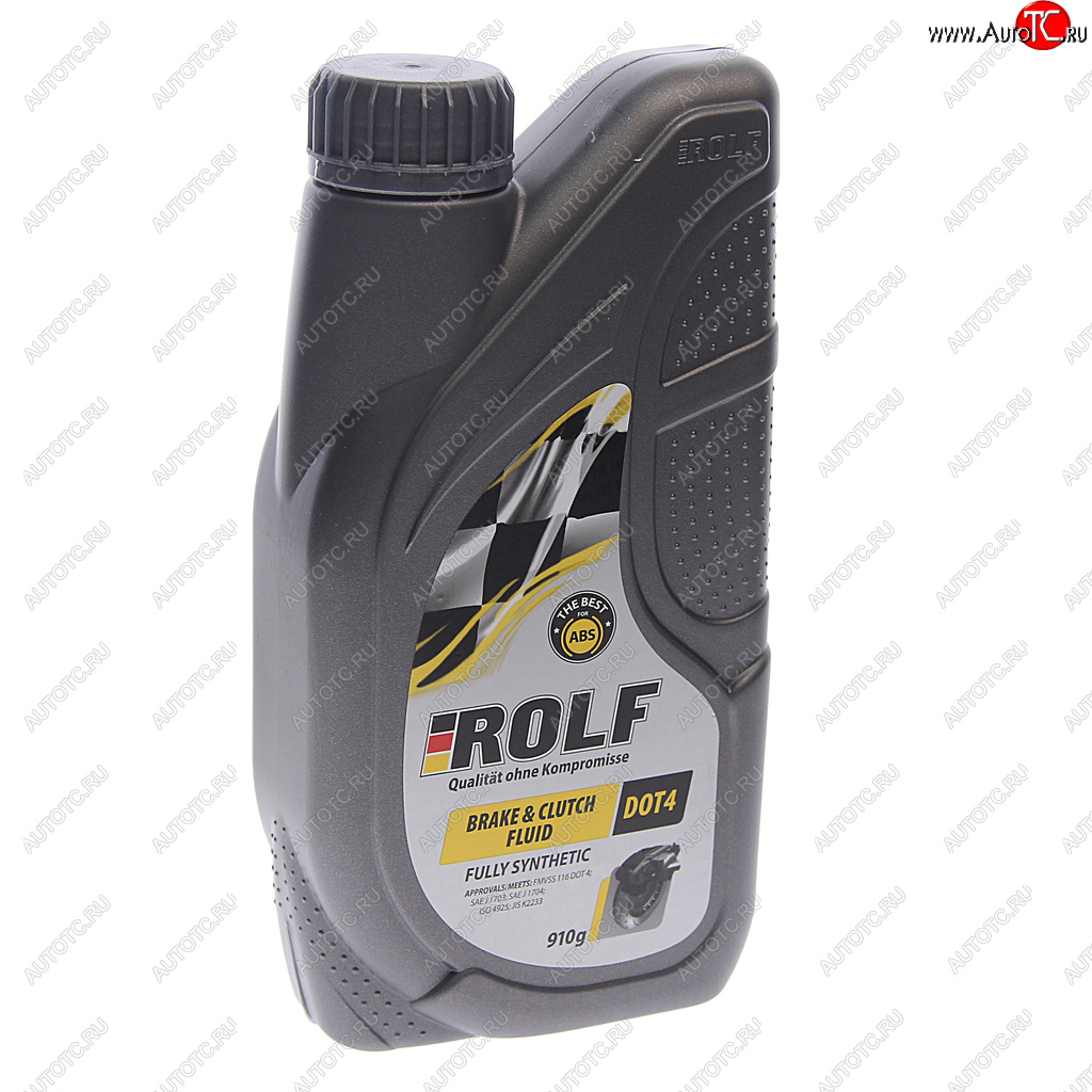 519 р. Жидкость тормозная Brake&Clutch Fluid DOT-4 910г ROLF ROLF 322205  с доставкой в г. Воронеж