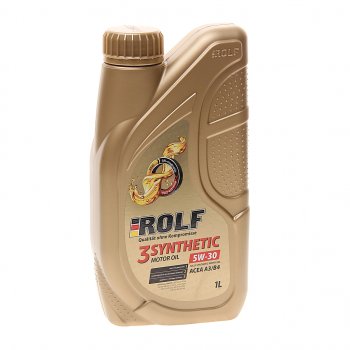 1 129 р. Масло моторное 3-SYNTHETIC A3/B4 5W30 синт.1л ROLF ROLF 322732 ROLF 322732  с доставкой в г. Воронеж. Увеличить фотографию 1