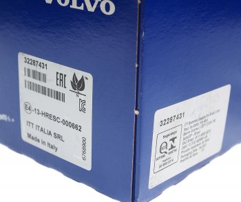 5 999 р. Колодки тормозные VOLVO XC60 (18-),V90 (17-) задние (4шт.) OE VOLVO 32287431  с доставкой в г. Воронеж. Увеличить фотографию 3