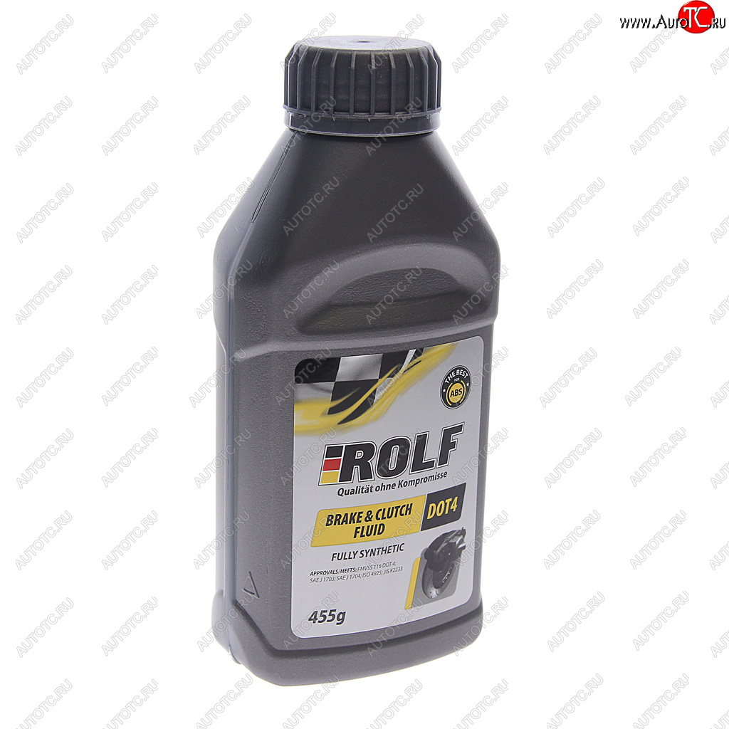 293 р. Жидкость тормозная Brake&Clutch Fluid DOT-4 455г ROLF ROLF 323132  с доставкой в г. Воронеж