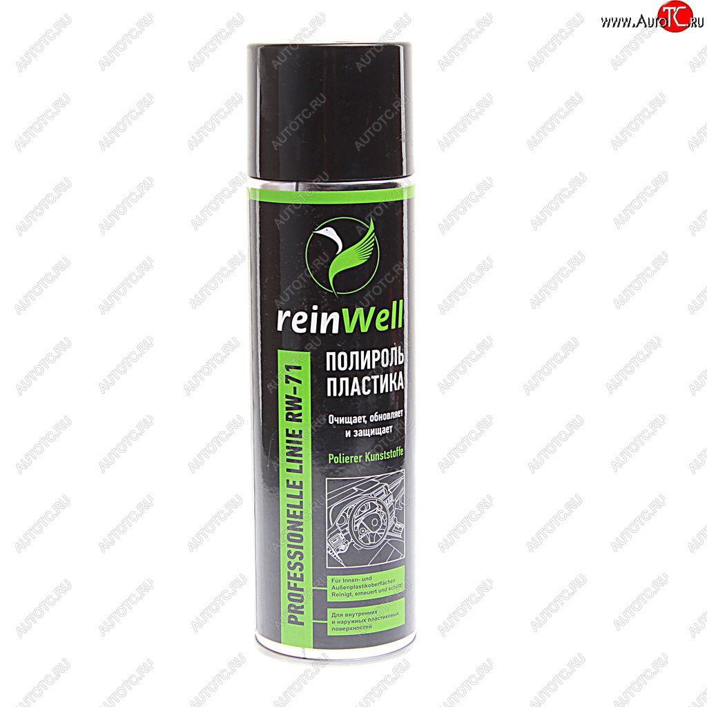 369 р. Полироль пластика аэрозоль 650мл REINWELL REINWELL 3270  с доставкой в г. Воронеж