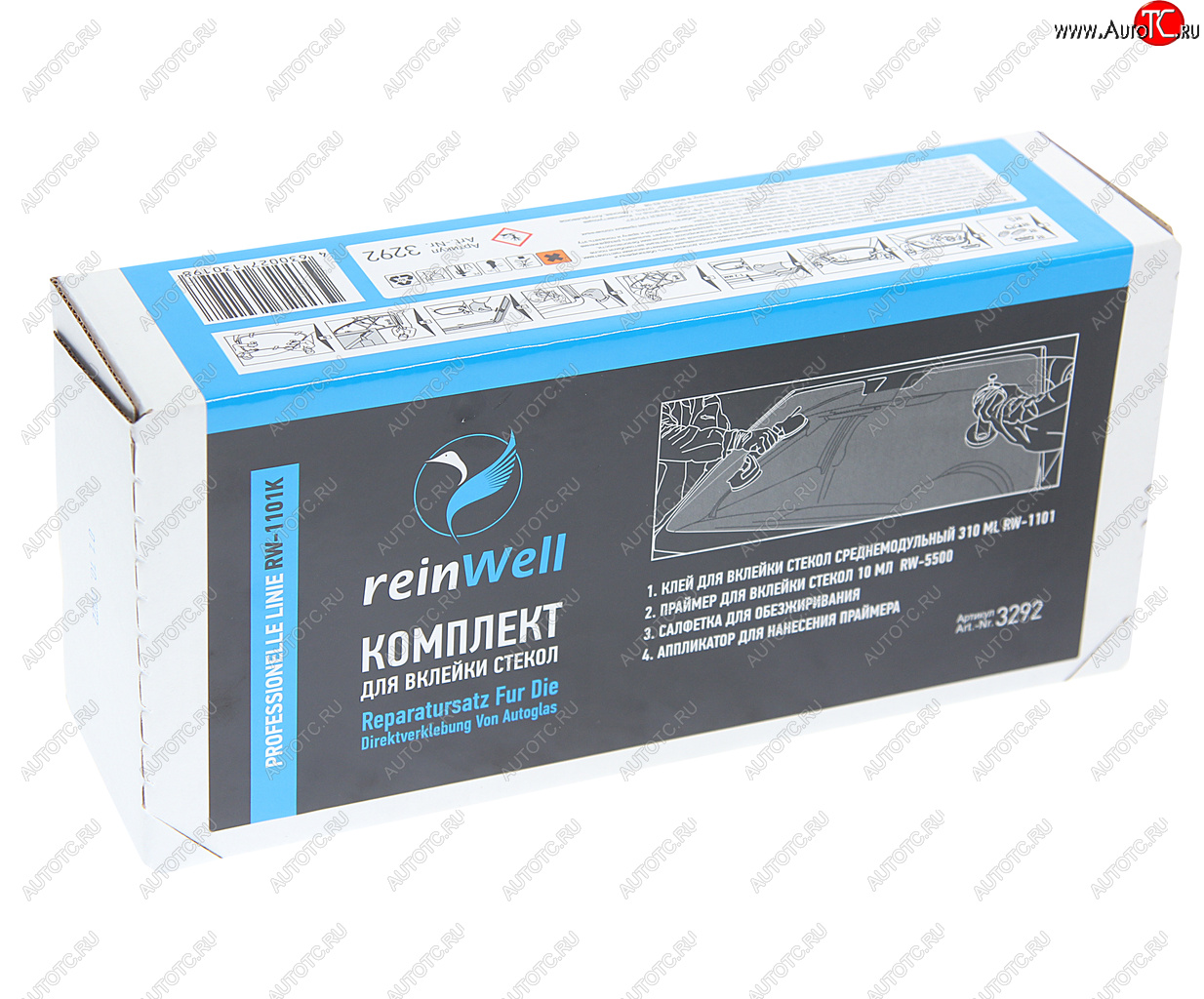 1 159 р. Набор для вклейки стекла RW-1101K REINWELL REINWELL 3292  с доставкой в г. Воронеж