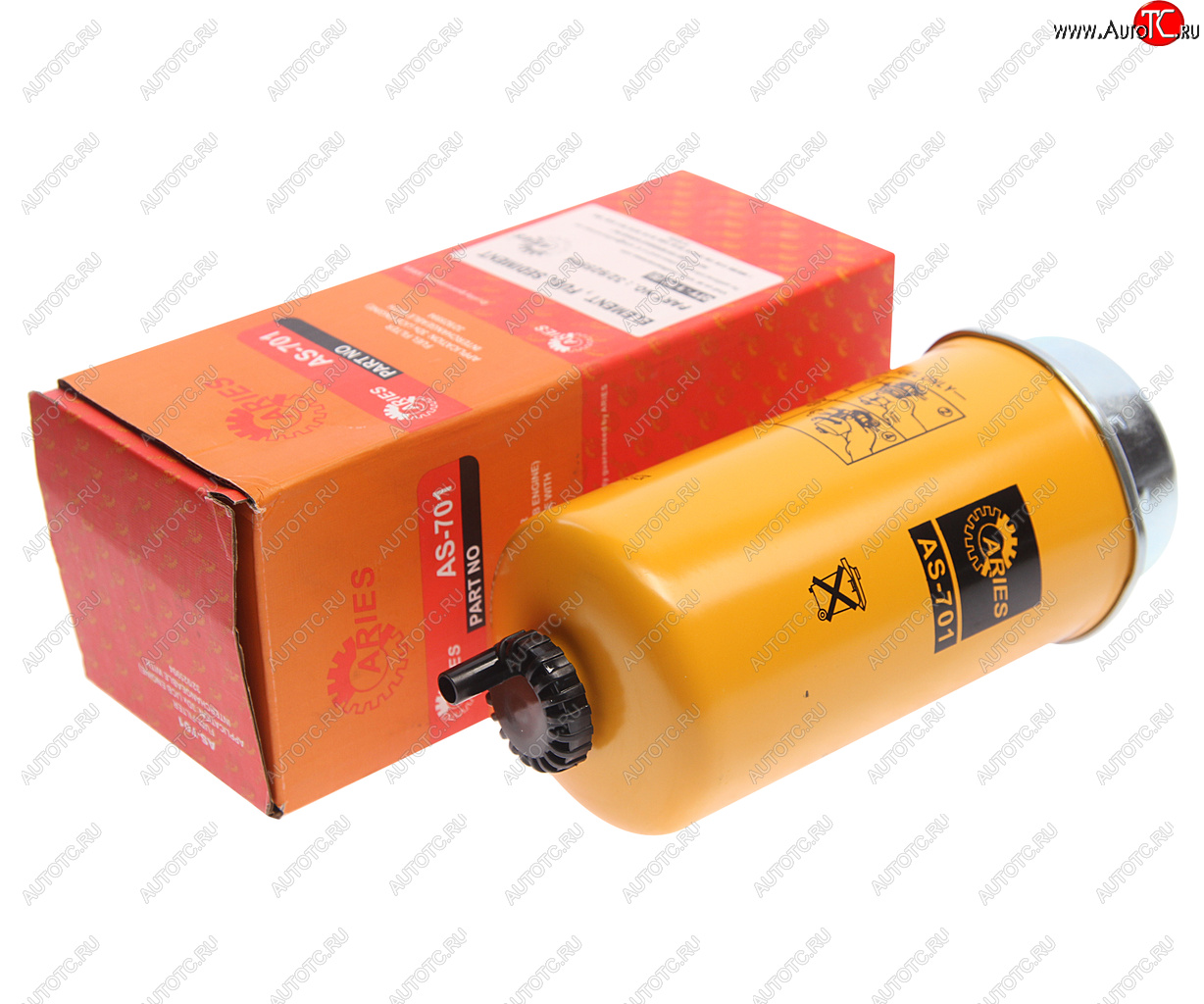 1 599 р. Фильтр топливный JCB JS,JZ (дв.DIESELMAX,ISUZU) ARIES ARIES 32925994 ARIES 32925994  с доставкой в г. Воронеж