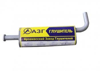 5 899 р. Глушитель ГАЗ-3302 Бизнес дв.CUMMINS 2.8 ЕВРО-5 усиленный АЗГ АЗГ 3302-1201008-50  с доставкой в г. Воронеж. Увеличить фотографию 1