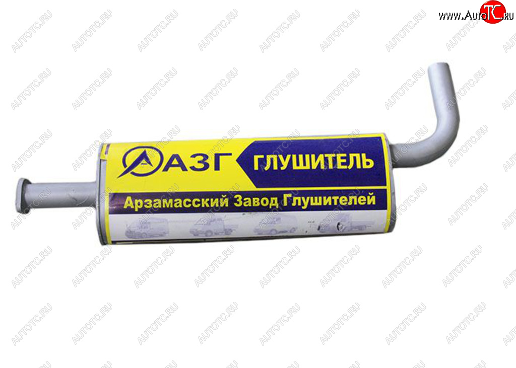5 899 р. Глушитель ГАЗ-3302 Бизнес дв.CUMMINS 2.8 ЕВРО-5 усиленный АЗГ АЗГ 3302-1201008-50  с доставкой в г. Воронеж