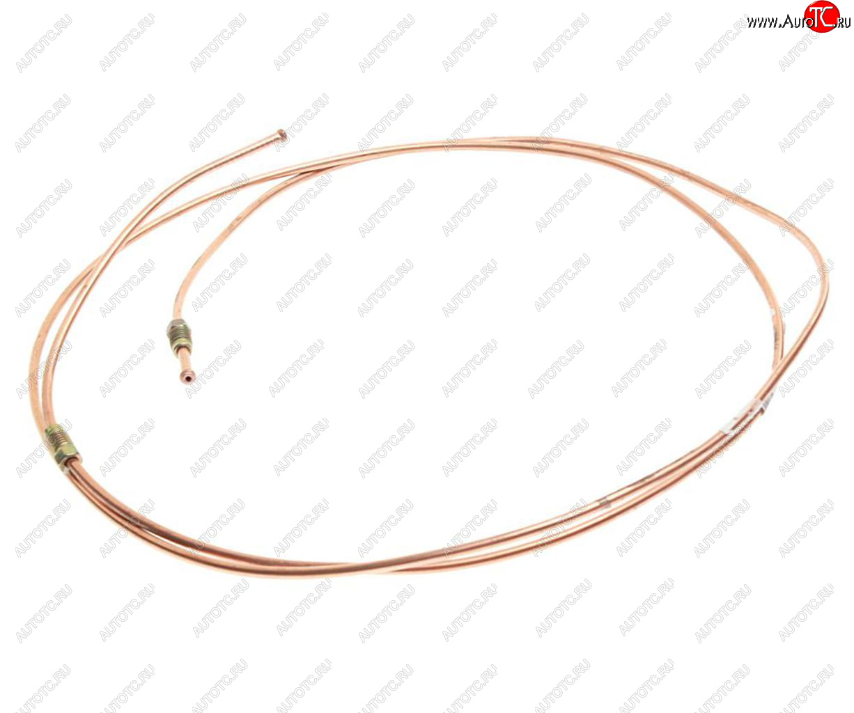 599 р. Трубка тормозная ГАЗ-3302 суппорта правого медная НН NO NAME 3302-3506023-01  с доставкой в г. Воронеж