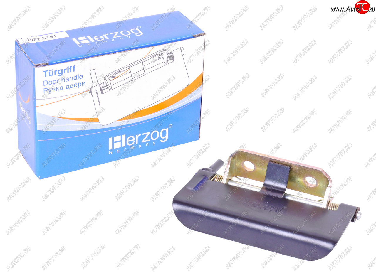399 р. Ручка ГАЗ-3302 двери наружная левая HERZOG HERZOG 3302-6105151  с доставкой в г. Воронеж