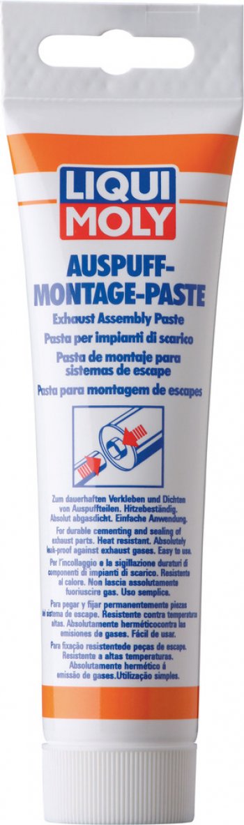869 р. Герметик глушителя монтажный 150г LIQUI MOLY LIQUI MOLY 3342  с доставкой в г. Воронеж. Увеличить фотографию 1