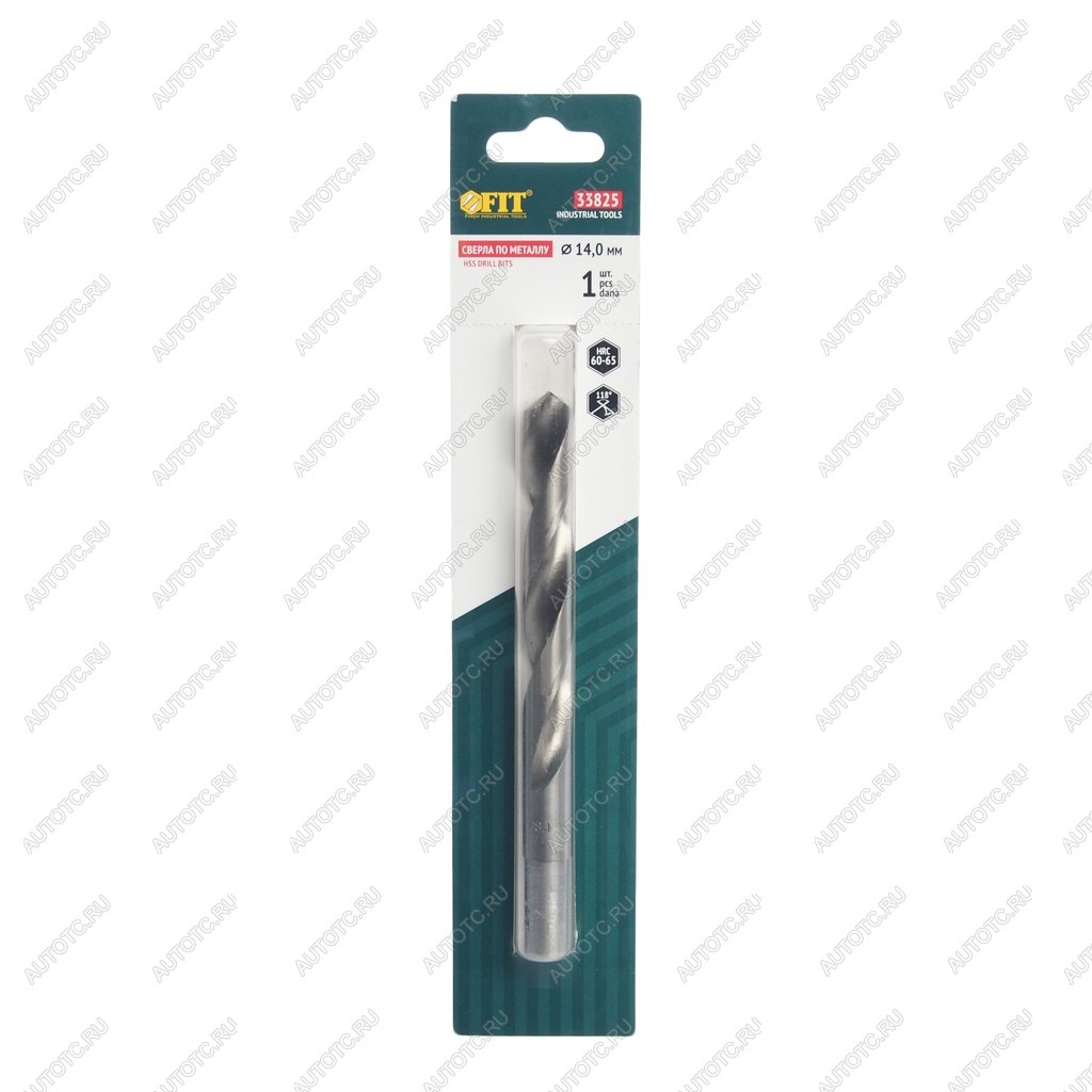 399 р. Сверло по металлу 14.0х160мм HSS FIT FIT 33825  с доставкой в г. Воронеж